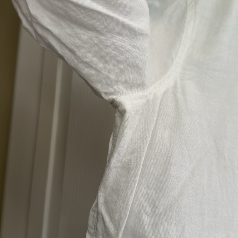 Madewell White Cotton Button Down Shirt - Picture 7 of 9